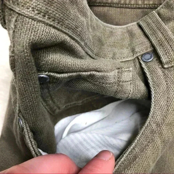 Kenneth Cole Reaction  Olive Dress Pants Size 34 - Picture 5 of 16